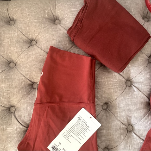 Lululemon Align Pant II 25”- Chianti - Picture 3 of 5